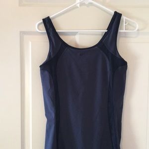 Nike Navy tennis dress with mesh inserts